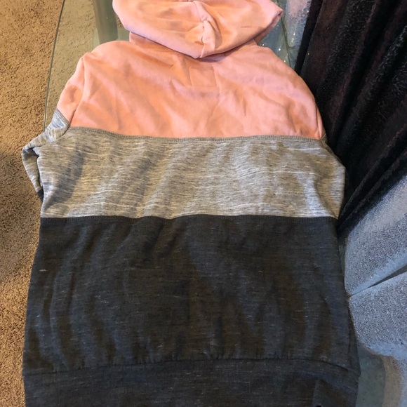 Women’s Jack. Size Small. Doublju Women's 3 Color Block Pocket Zip-Up Hoodie. - Picture 5 of 9